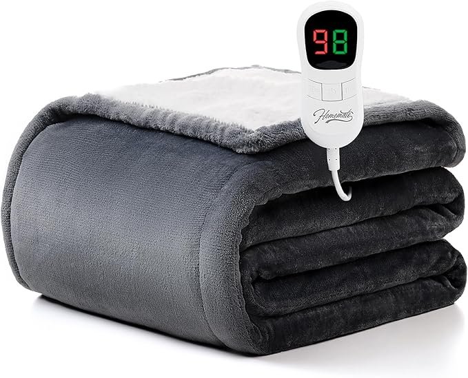 Homemate Heated Blanket Electric Throw 1 81 YourLifeSupplies